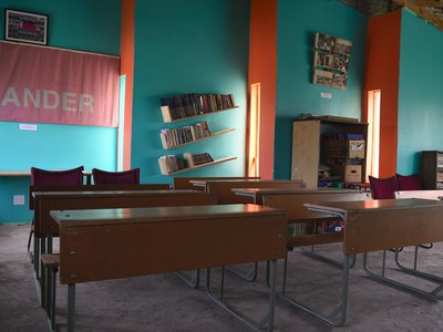 we painted our classrooms